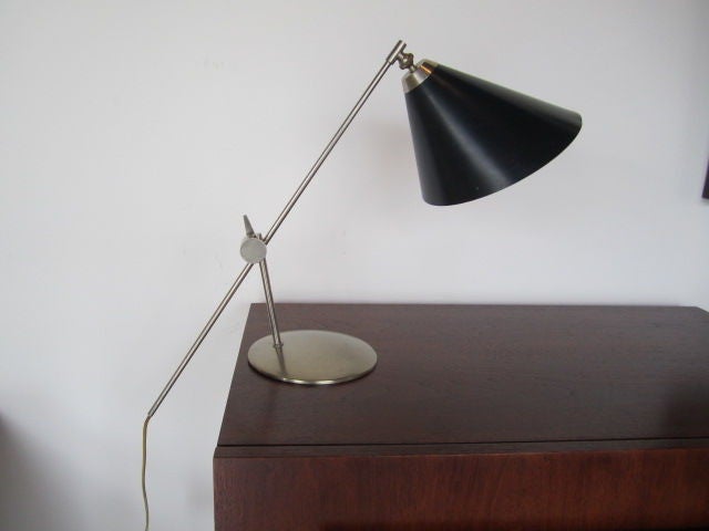 Mid-20th Century Articulating Table/Desk lamp