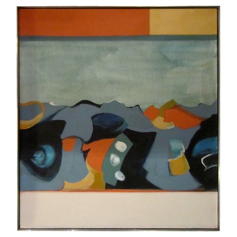 Painting by Texas artist Eleanor Oviatt