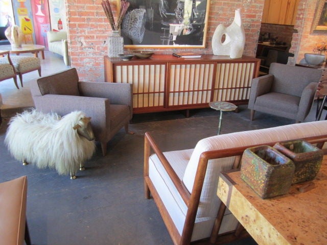 French Sheep stool after Francois-Xavier Lalanne