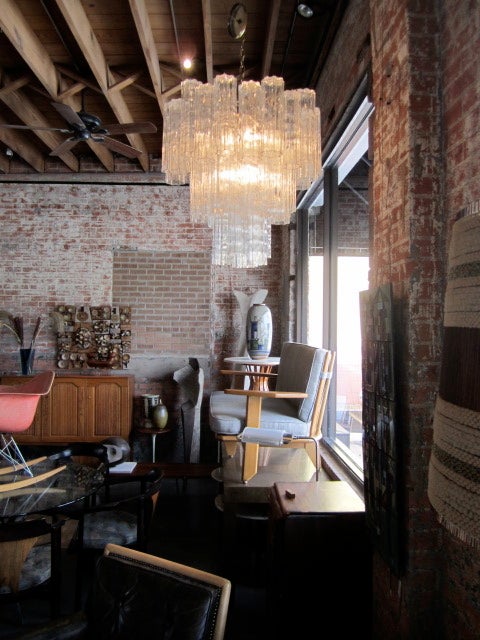 Large Murano glass chandelier