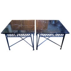 Pair of Tables by Tempestini for Salterini