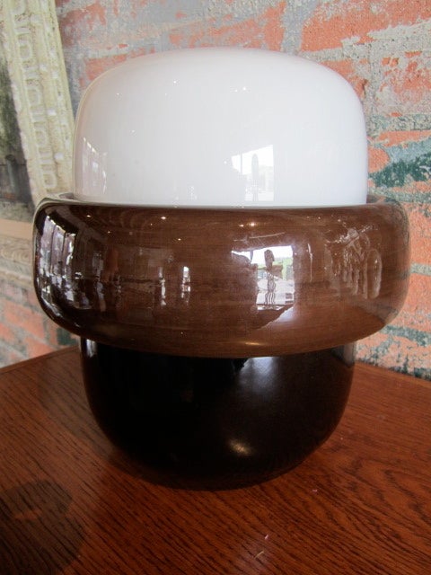 Rare ceramic lamp by Timo Sarpaneva for Rosenthal 5