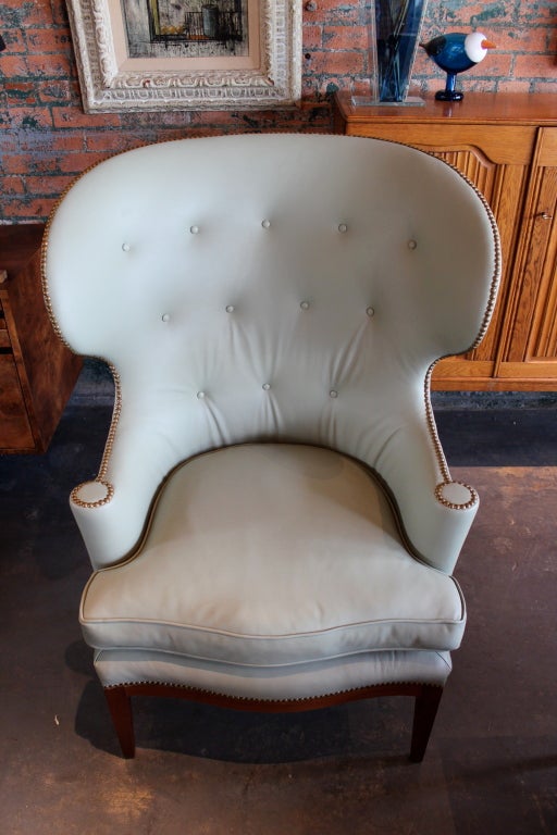1940's Wingback chair by Edward Wormley for Dunbar 2