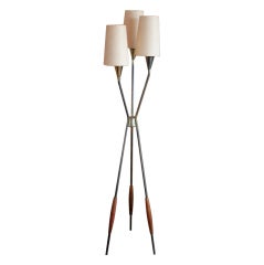 Gerald Thurston Tripod Floor Lamp for Lightolier