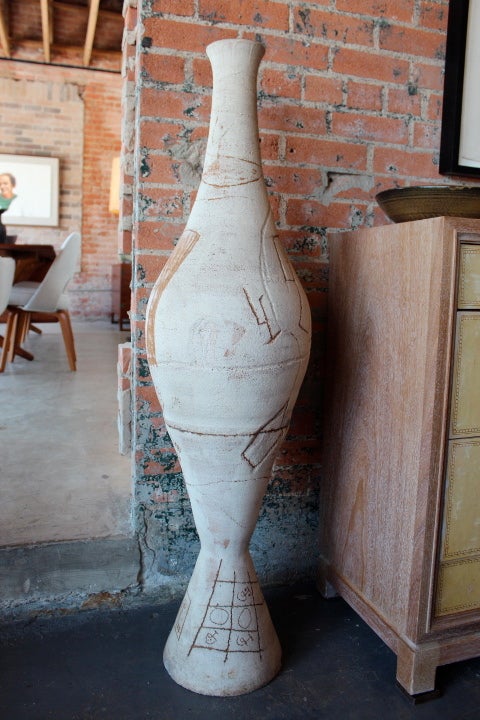 Massive Floor Vase/Sculpture Attributed to John Hock 7