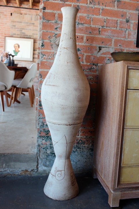 Massive Floor Vase/Sculpture Attributed to John Hock 3