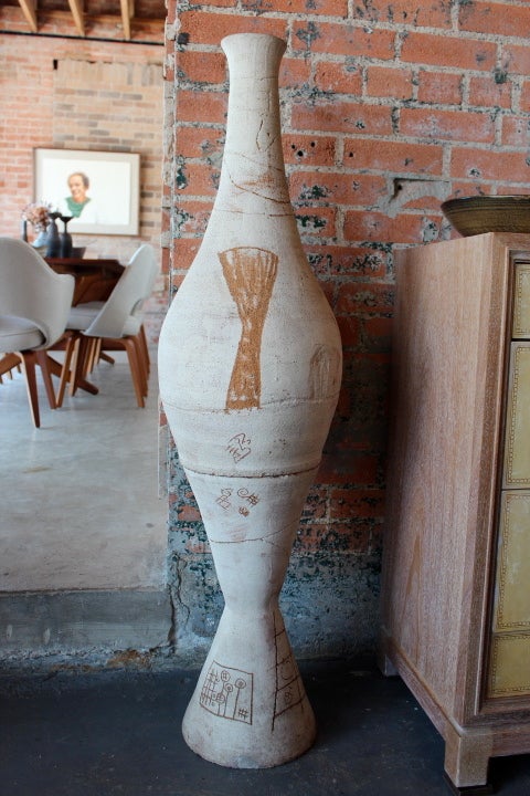 Massive Floor Vase/Sculpture Attributed to John Hock 4