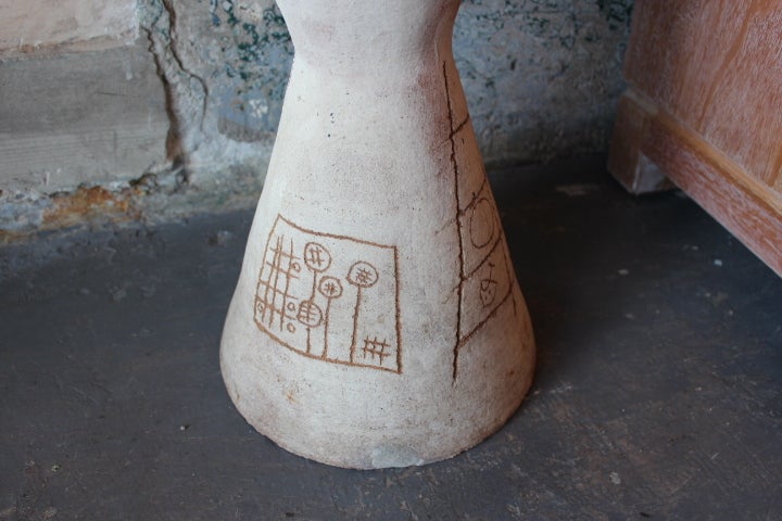 Massive Floor Vase/Sculpture Attributed to John Hock 5