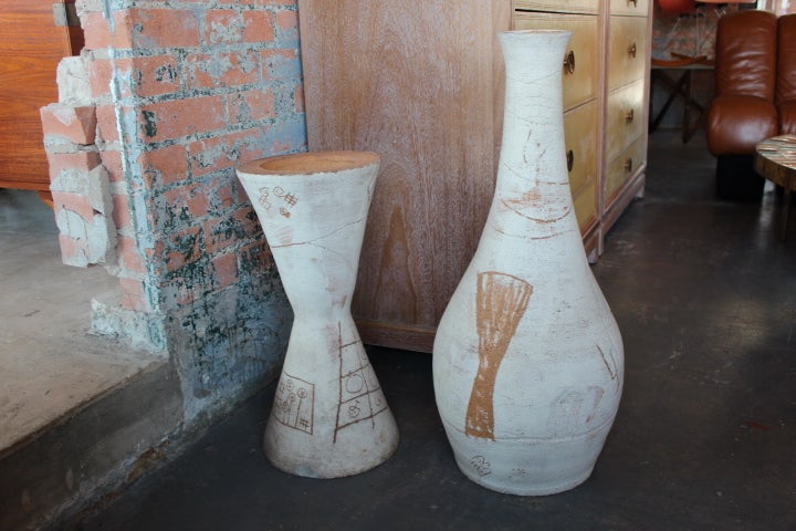 Massive Floor Vase/Sculpture Attributed to John Hock 6