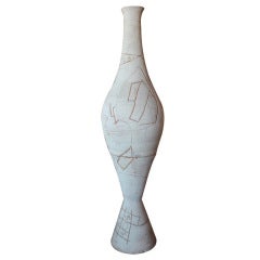 Massive Floor Vase/Sculpture Attributed to John Hock