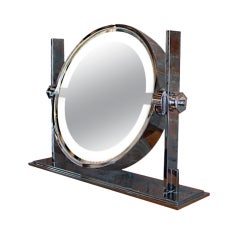 Rare Large Vanity Mirror by Karl Springer