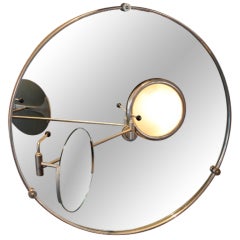 Vintage Satellite Mirror by Eileen Gray