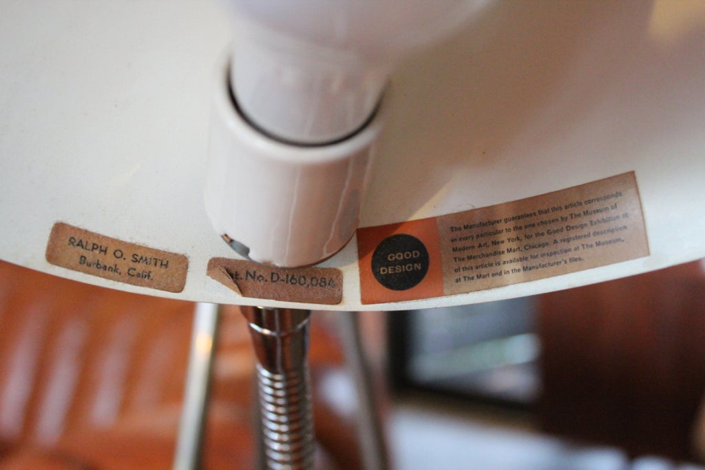 Cobra Lamp by Greta Grossman for Ralph O. Smith 3
