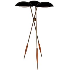 Tripod Floor Lamp by Gerald Thurston for Lightolier