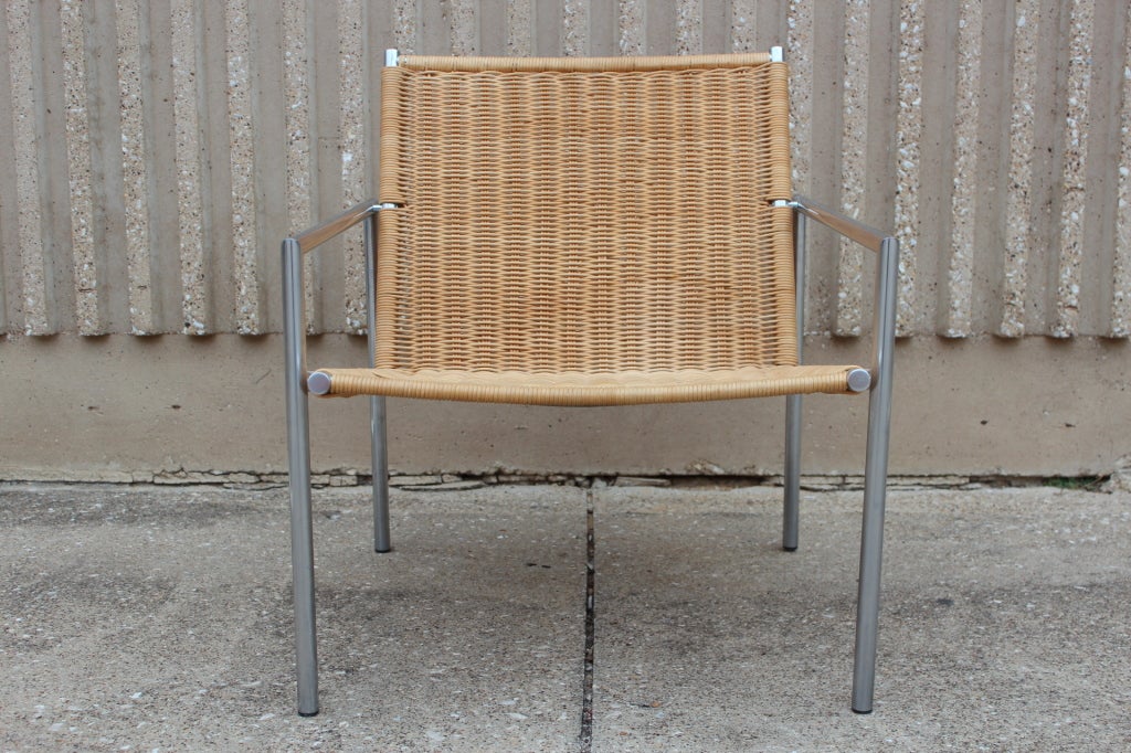 A lounge chair designed by Martin Visser for Spectrum Meubelen.
