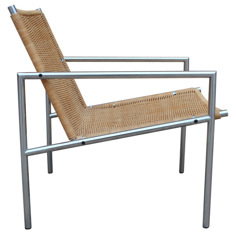 A lounge chair designed by Martin Visser
