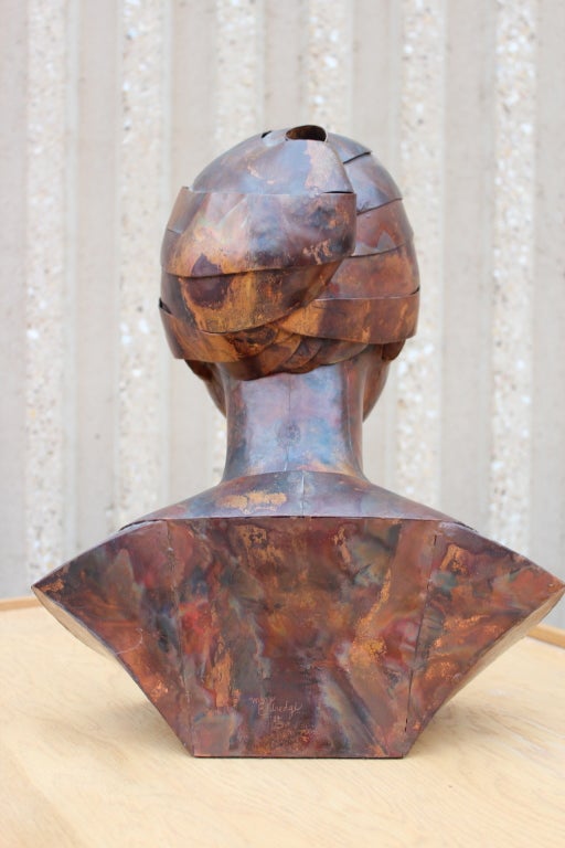 Copper Bust By Mary Eldredge 3