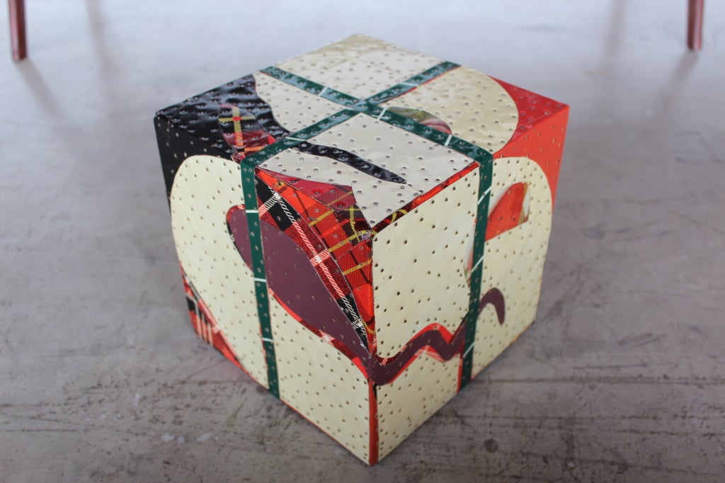 Late 20th Century Untitled Box Sculpture By Tony Berlant