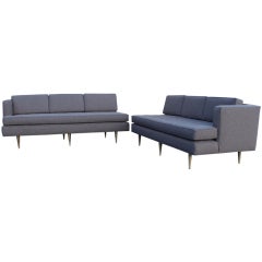 Sectional Sofa With Brass Legs