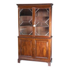 An 18th Century English Chippendale Bookcase in Mahogany