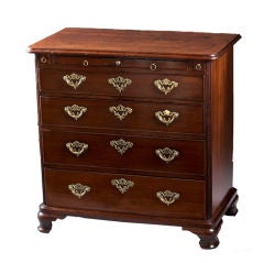 A Small  English George II Mahogany Bachelor's Chest