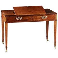 Fine English Mahogany Writing Desk, circa 1780