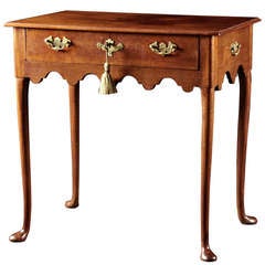 A Distinctive and Charming Queen Anne Side or Occasional Table