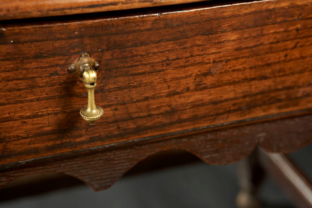 An English Elmwood tavern Table circa 1760 For Sale 2