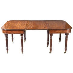 Antique A Regency Period Mahogany Extension Dining Table