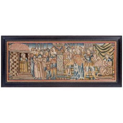 Large 17th Century Needlework Picture 6