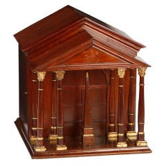 English Architectural Model of A Greek Temple