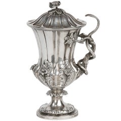 Anglo-Indian silver Victorian presentation cup