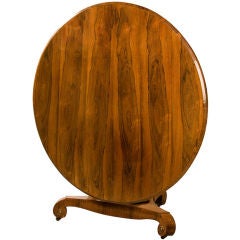 English Regency Center Table