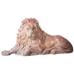English Cast Iron Lion
