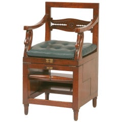 Italian Metamorphic Library step chair 12