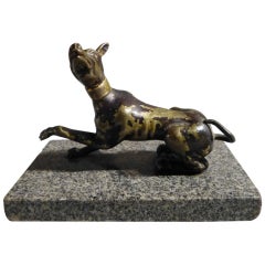 Renaissance Bronze Greyhound 17th century