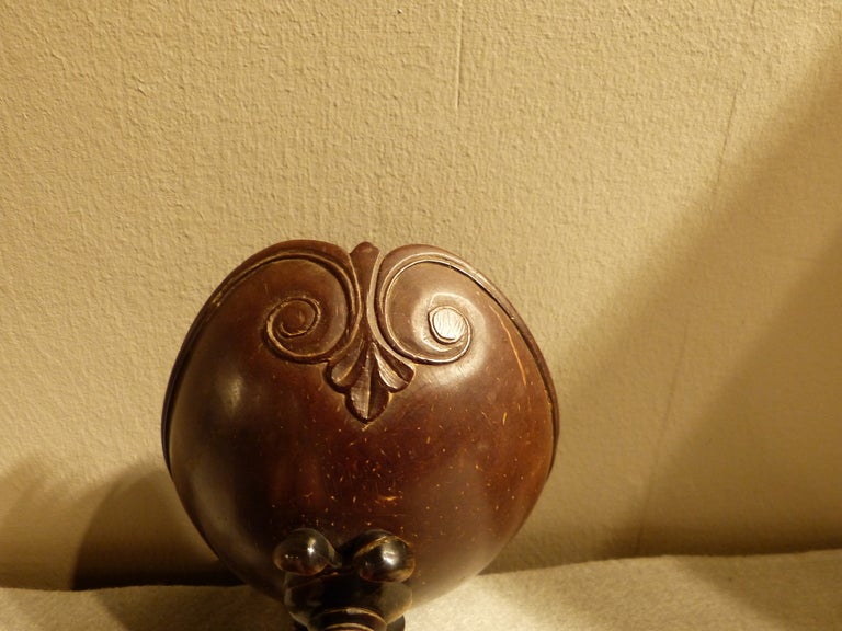 Unknown Continental Coconut Carved Cup