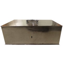 A Rare Russian Steel Document Box