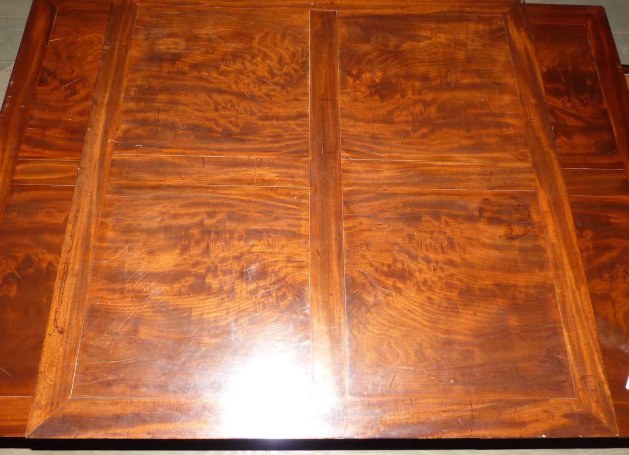 Sheraton Design Neoclassic Metamorphic Table or Desk, circa 1790 For Sale 1