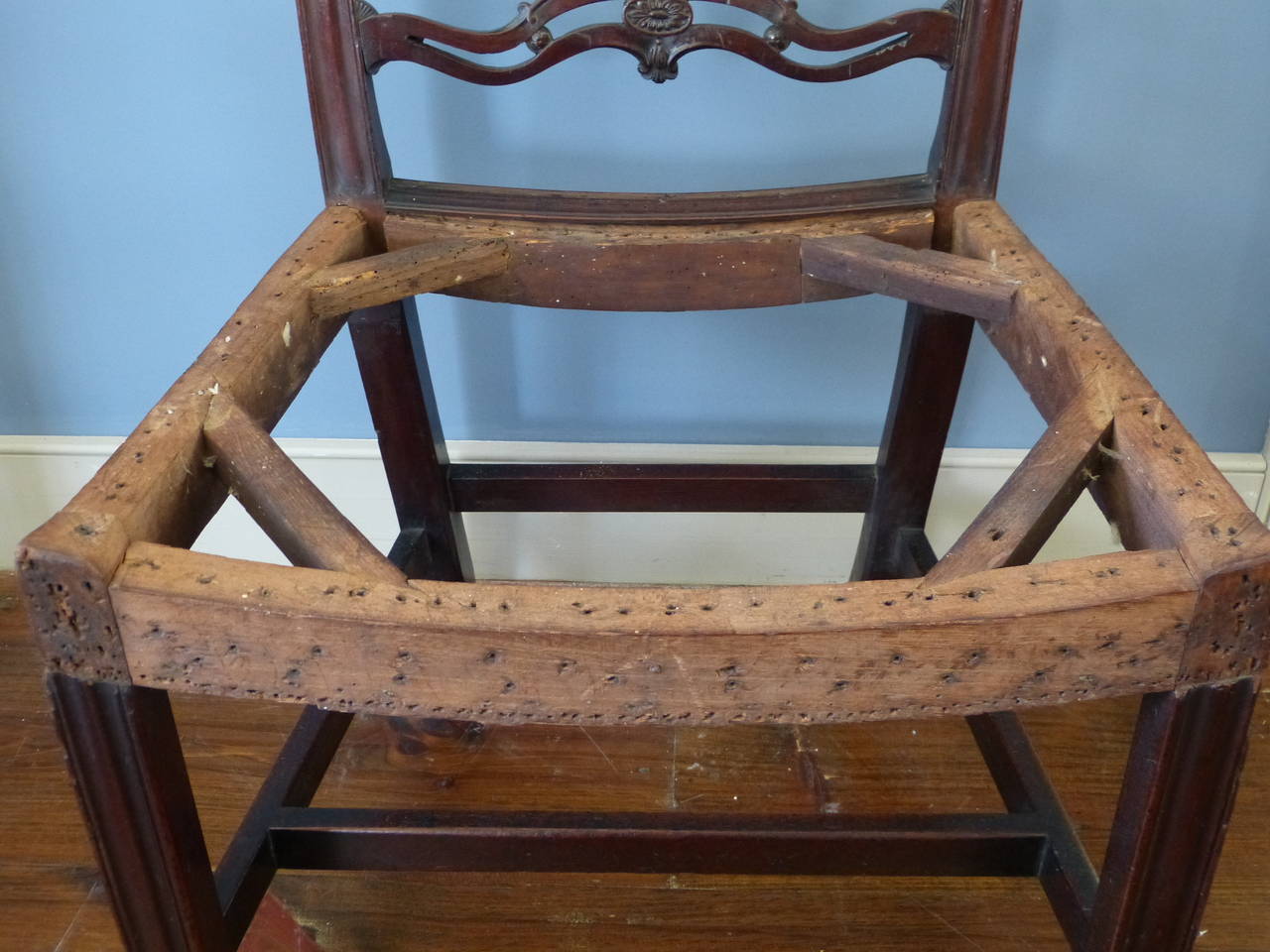 George III Mahogany Chairs For Sale 1