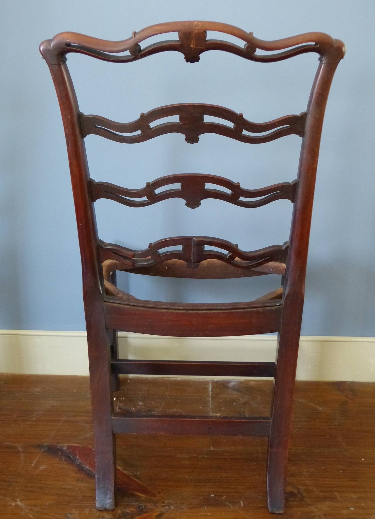 Mid-18th Century George III Mahogany Chairs For Sale