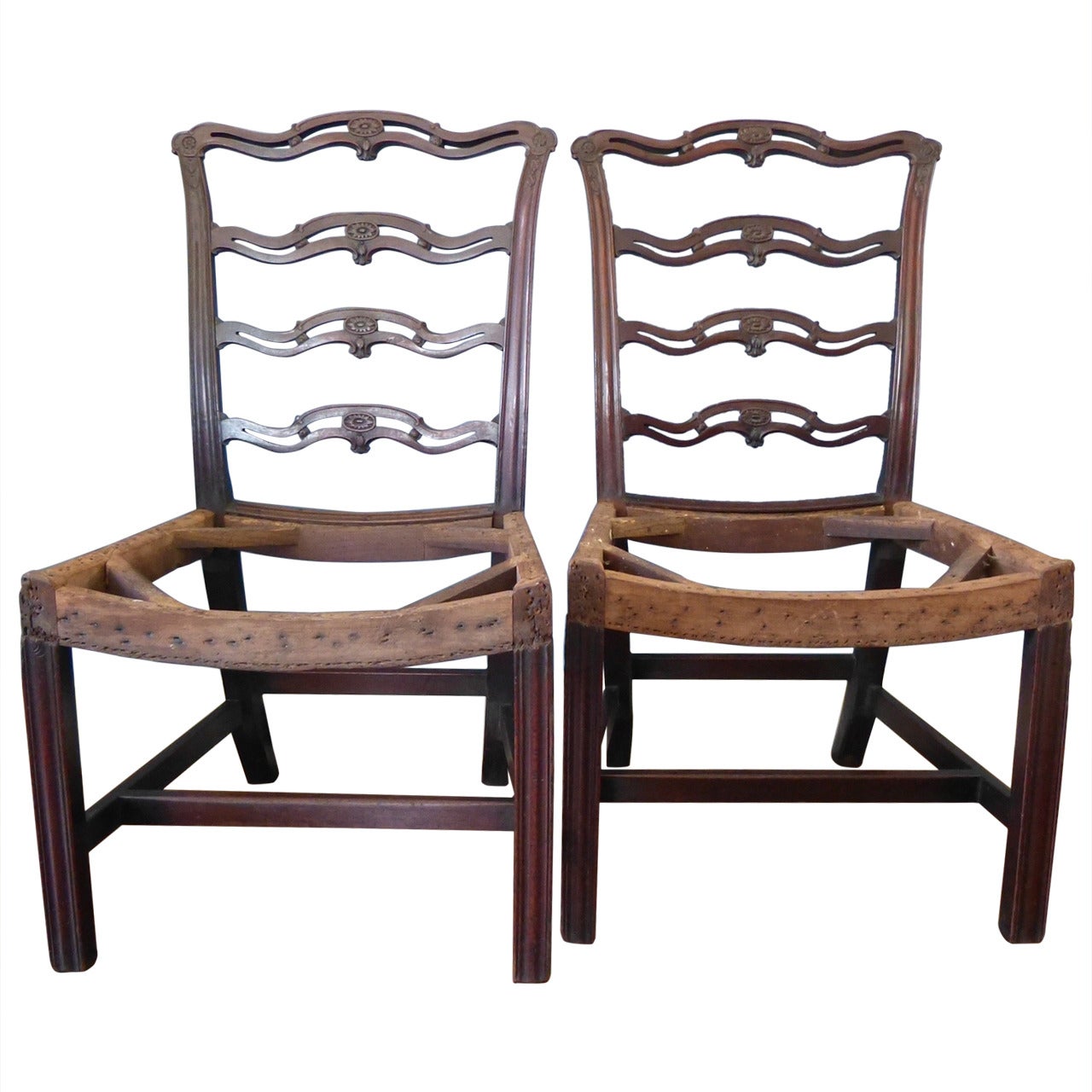 George III Mahogany Chairs For Sale