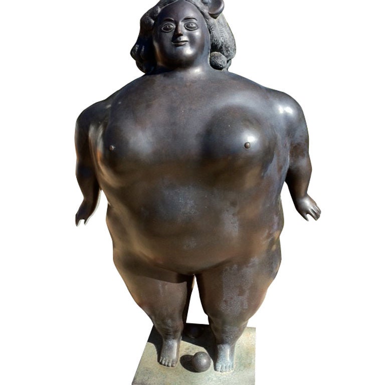 BOTERO bronze Poupee ( la muneca)