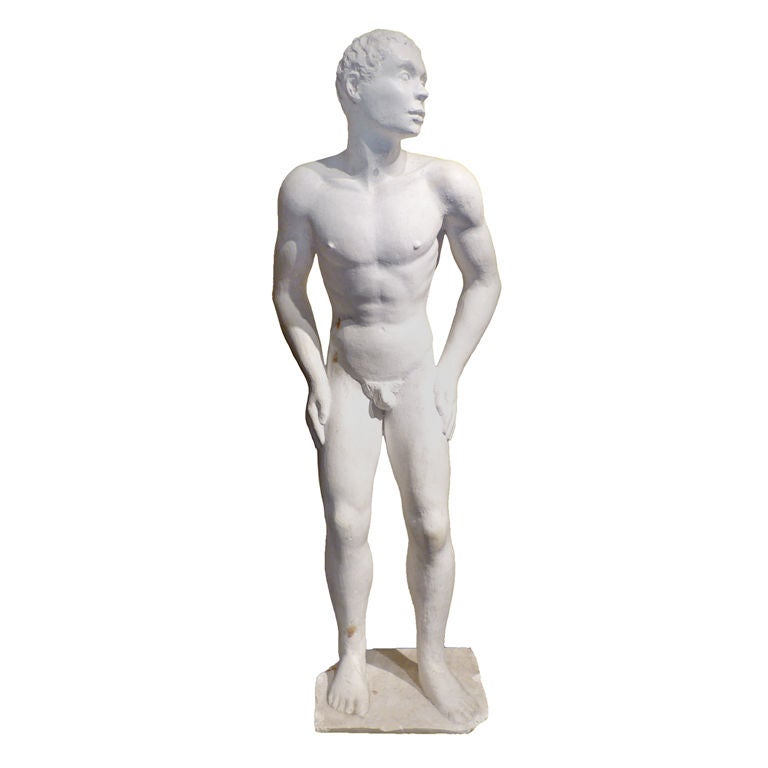 African Male Nude by Nathaniel Choate For Sale