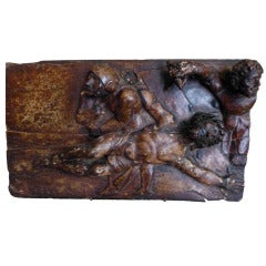 Spanish Carving of One of the Stations of the Cross
