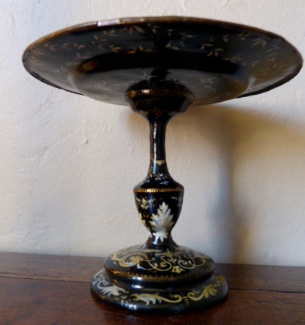 French Limoges Tazza, 19th Century In Good Condition For Sale In Bantam, CT