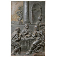 Antique Italian Renaissance Wax Plaquette