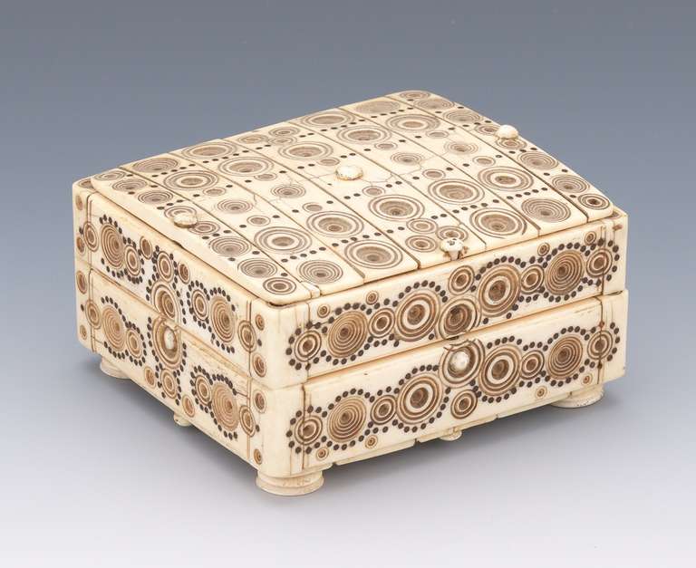 19th Century Moghul jewelry box