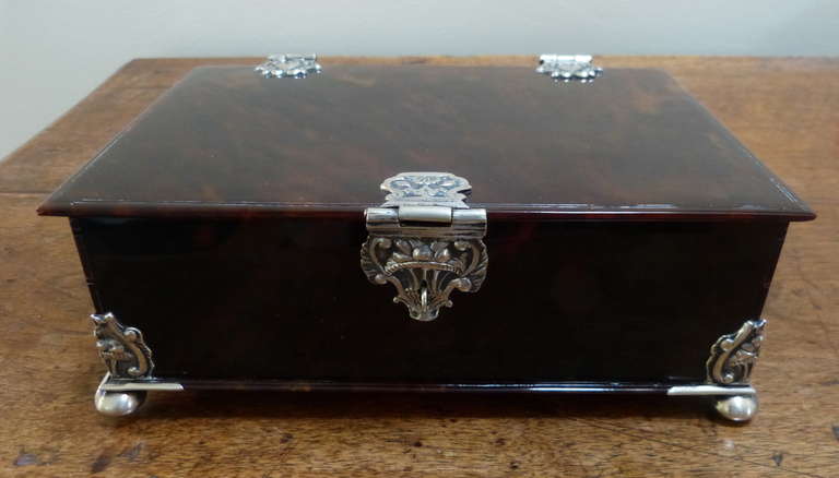 Dutch Colonial 18th Century Tortoishell box