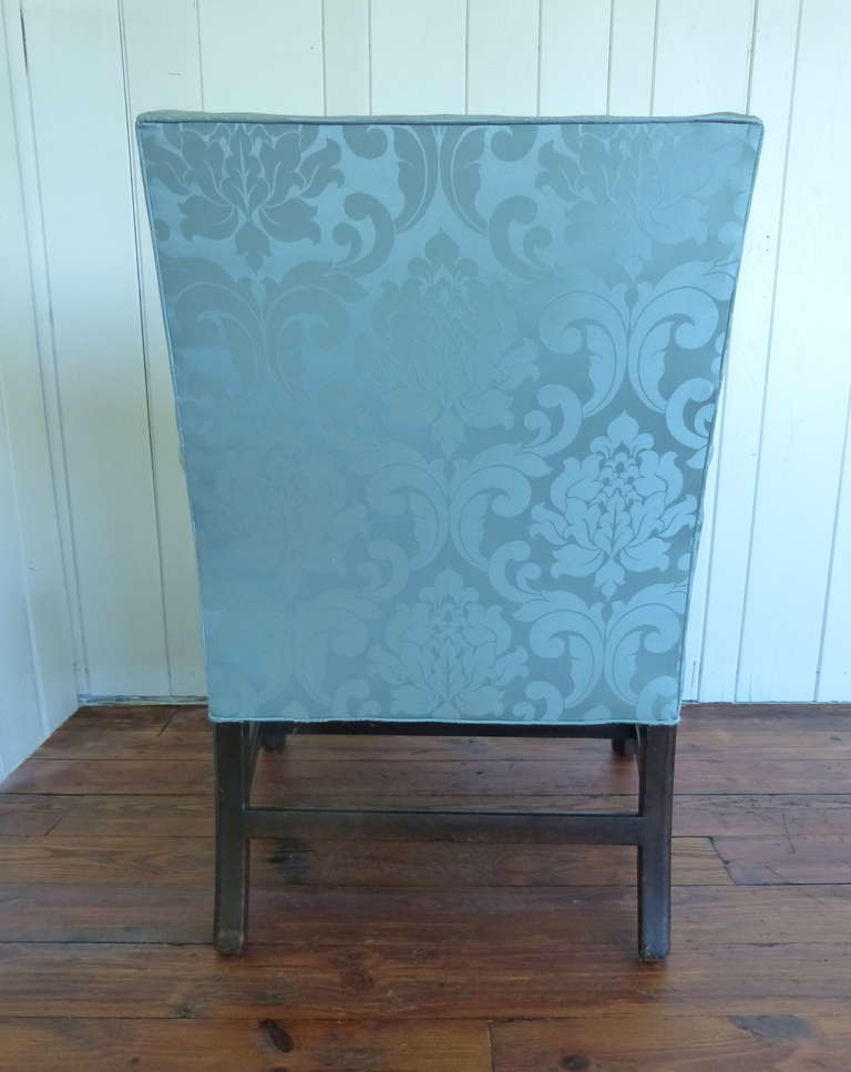 Chinese Chippendale Library Armchair For Sale 1